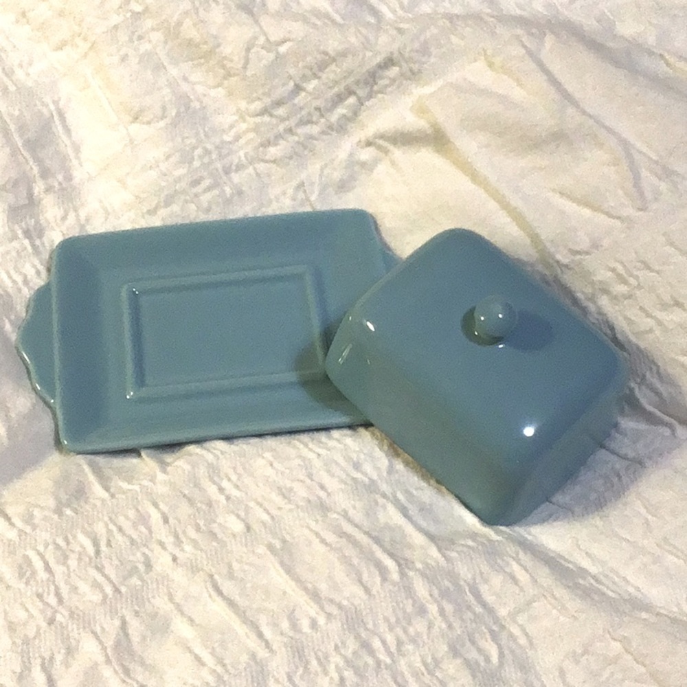 Anthropologie “biscuit” butter dish